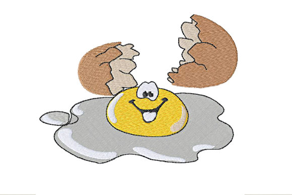3D Fried Egg: A Festive Kitchen Embroidery Review