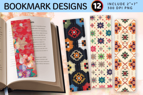 Cross Stitch Embroidery PNG Bookmark Review
