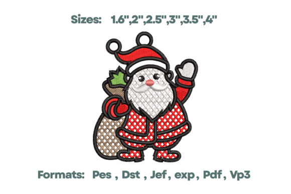 Review: FSL Santa Claus Ornament for Boutique Sweatshirts