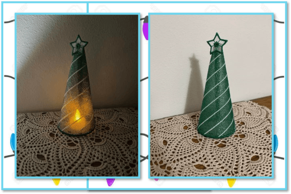 Review: Striped Tall Wide Christmas Tree-FSL