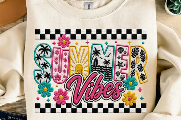 Review: Summer Vibes Faux Embroidery PNG