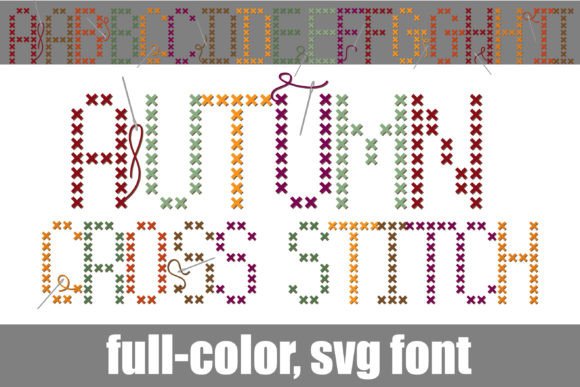 Reviewing Autumn Cross Stitch for Holiday Sales