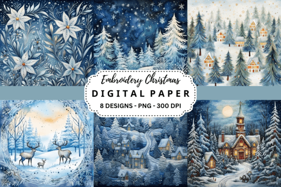 Reviewing Embroidery Christmas Backgrounds for Real Projects