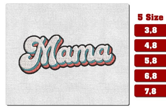 Reviewing the Retro Layered Mama Wavy 3D Design